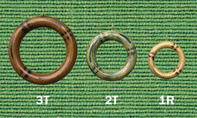 Finestra Bamboo Finish Rings 